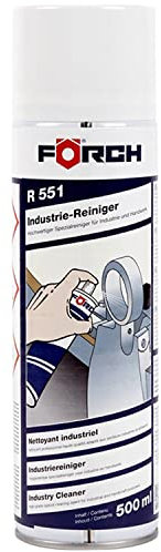 Förch Limpiador industrial R551 500 ml Industrial Clean para limpiar piezas de metal, eliminación sin esfuerzo de pegatinas, restos de pegamento, etiquetas, silicona, cera