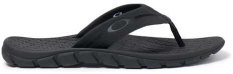 Oakley Mens Operative Sandal 2.0 Flip-Flop, Blackout, 10 US
