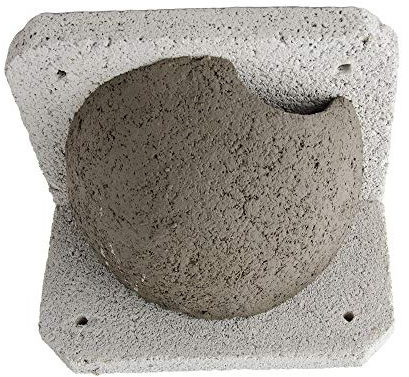 CJ Wildlife House Martin Nest Box – Bird Box for Garden – WoodStone Concrete and Wood Fibre – Includes Fixings – Grey