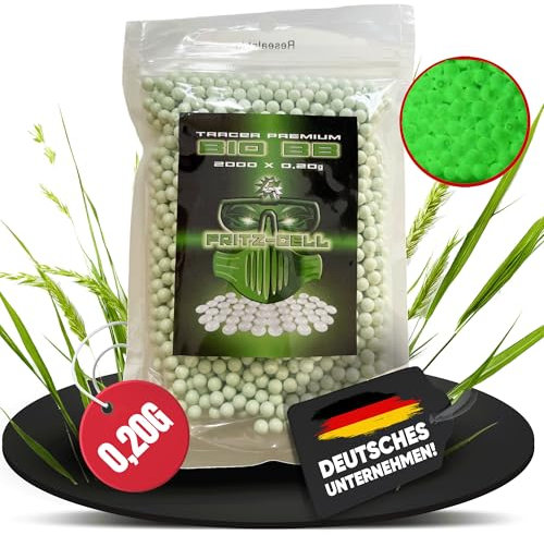 2000 BBS Bio Tracer Airsoft Softair Tactical 6mm 0,20g Rundkugeln Kugeln BB´s