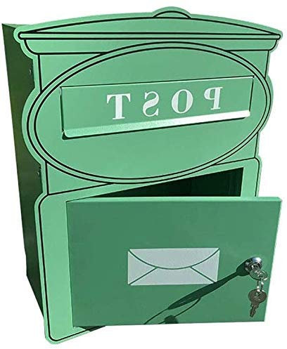 Buzones de correos Buzón de pared con cerradura Buzón de seguridad Buzón de pared con cerradura Buzón decorativo de pared con chapa galvanizada Buzón de correos Buzón de paquetes Buzón de entrega