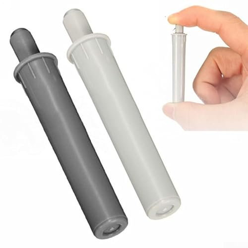 Ammortizzatore morbido per porte, set da 10 pezzi per chiusura armadio e cassetto, efficace riduzione del rumore (bianco)