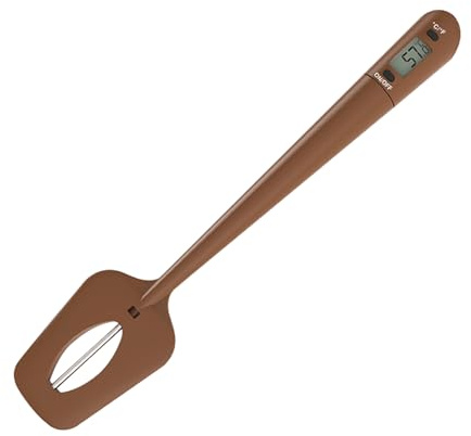 Termómetro De Cocinas De Silicona: Medidor De Temperatura De Azúcar Digital, Múltiple Para Agitar Y Hornear Confitería De Carne De Chocolate | Ayuda Profesional Para La Parrilla De Confitería En Casa