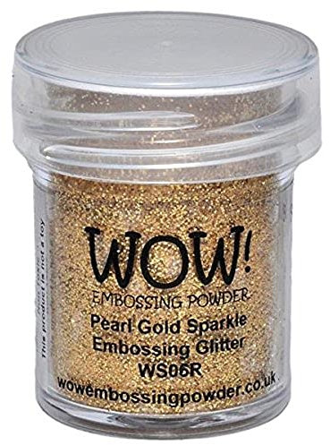 WOW! Embossing Powder 15 ml, Perlgold Sparkle
