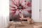 A.S. Création Livingwalls Fototapete Blumentapete Romantisch Rosa Weiß Grau 382701 The Wall 3,71 m x 2,80 m Wohnzimmer Schlafzimmer Büro