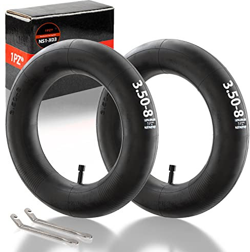 1PZ NS1-X03 2 Pezzi Camera d'Aria 3.50/4.00-8 con Valvola TR13 per Pneumatico Ruota Carriola Falciaerba Garden Giardinaggio Trattorino
