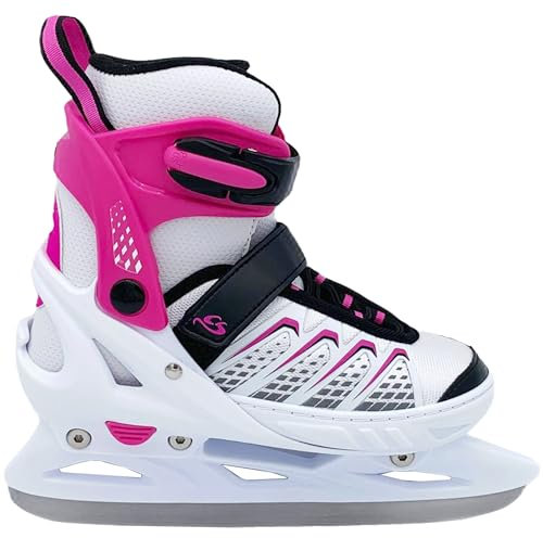 Cox Swain größenverstellbare Kinder Schlittschuhe COXY Ice für Mädchen und Jungen - Ohne Werkzeug verstellbar! Gr. M (37-40)