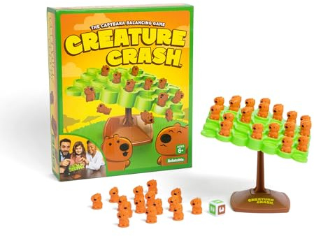 WHAT DO YOU MEME? Creature Crash - A Wobbly, Wild Capybara Balancing Game for Kids