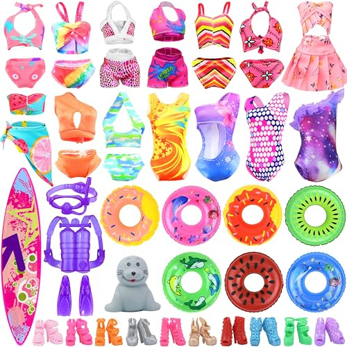 ZITA ELEMENT 15 Ensembles Vêtements et Accessoires pour Poupées 29 cm