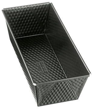 Original Kaiser Inspiration Backform Kastenform 30 cm, Königskuchenform antihaftbeschichtet, Brotbackform, Kastenform Kuchen Brote, sauerteigbeständig, schwarz