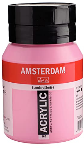 Amsterdam Standard Series Acrylic Jar 500 ml Quinacridone Rose Light 385 (17723852)