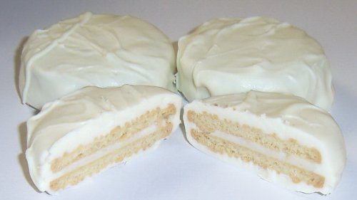 Scott's Cakes White Chocolate Covered Golden in a 1 Pound Harvest Apples Bag