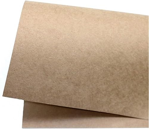 Omslagspapper, Julpapper, 30 ark A4 Brunt Kraftpapper Kartong Kartong Gör-det-själv-ritning Utskrift Presentpapper Scrapbook Julklappspapper (Färg: 70 GSM) (Color : 260 gsm)