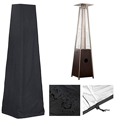 luckything - Cubierta para Calefactor de terraza, con Forma de pirámide, Cubierta Resistente a rasguños, para calefacción de terrazas