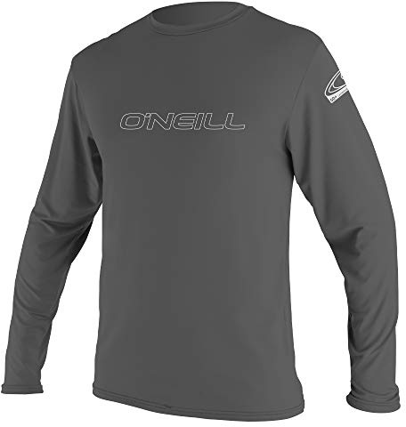 O'Neill Basic Skins L/S Sun Shirt - Graphite, L