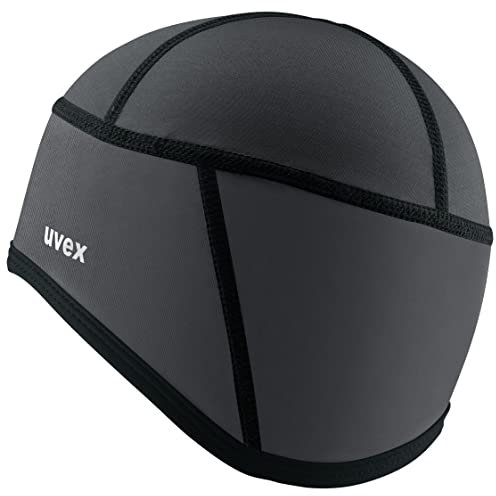 uvex bike cap thermo Fahrradmütze - warmhaltendes Fleece-Material - atmungsaktiv - rhino - L-XL