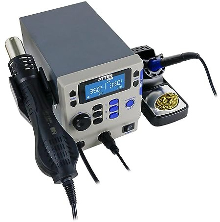 Dual Channel Soldering/Hot Air Rework Station Atten ST-8802