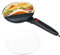 MENIBBLER Instant Crepe Maker, 8Inch Handheld Pancake Maker, Non-Stick Electric Crepe Maker, Portable Crepe and Pancake Maker for Pancake Blintz Chapati Crepes Bacon