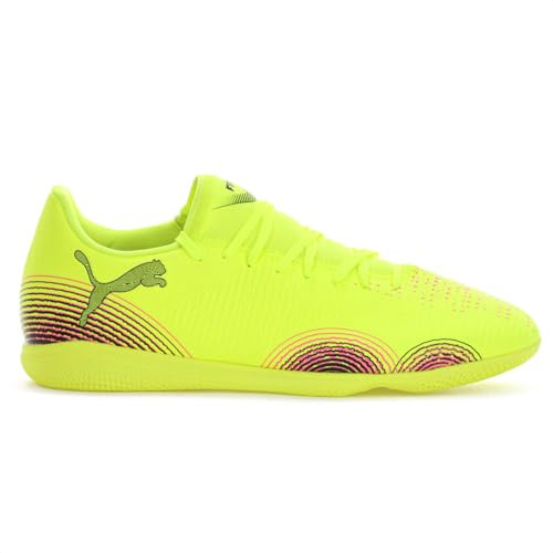 Puma Future 8 Play IT - Scarpe da Calcio Unisex, Yellow Alert-Puma Black-Sun Struck,