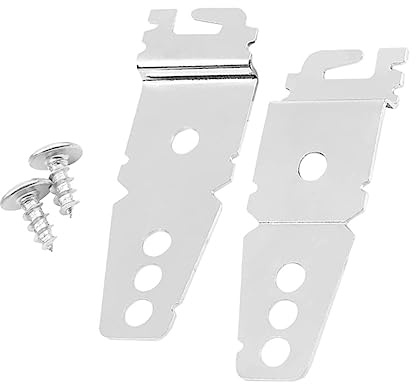 Uonlytech 2pezzi Staffe Di Montaggio Per Lavastoviglie Professionale Kit Di Installazione Per Lavastoviglie Compatibile Con Piani Granito Facile Da Installare Resistente e Stabile