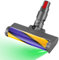 AiLomey LED Bodendüse Bürste für Dyson V12 Detect Slim, Ersatzbürste Zubehör mit LED-Licht, Elektrischer Soft-Roller Bürste zur Reinigung von Hartböden