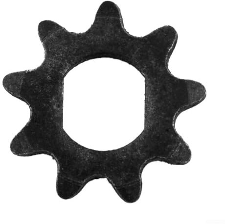 Piñón de repuesto para scooters eléctricos, se adapta a motores de cadena de 25 horas, elige tu número de dientes (9T)