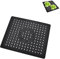 AzureRay Protector Fregadero de Cocina, Alfombrilla de Silicona Antideslizantecon Drenaje, Extra Gruesa, Cortable, Diseño de Panal - Ideal para Platos, Frutas y Verduras (Rectangular)