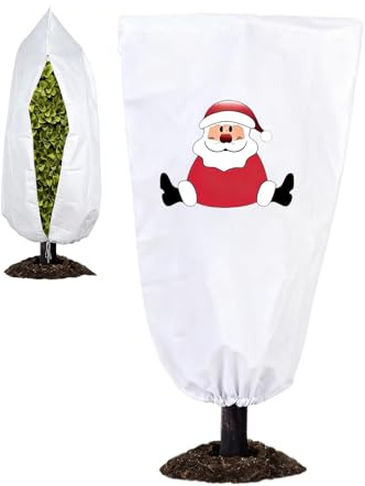 Coperture Per Piante Protezione Dal Gel,Barriera Neve Coperta Traspirante | Coperture Anti-Tema Natalizio Per Piante Da Esterno - Per Rosa Arbusto Cespuglio Verdura Albero Prato Giardino Frutta