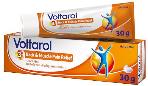 Voltarol Back & Muscle Pain Relief 1.16% Gel, for Joint Pain Relief, suitable for Knee Pain & Neck Pain, 30g