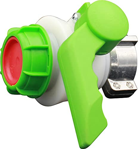 Graf Otto IBC-Kugelhahn 62 mm DN 50 (Zubehör für IBC Tank) 874733, Weiß