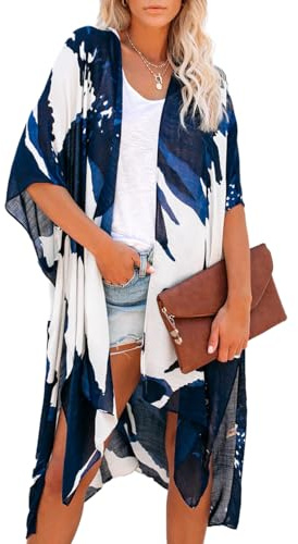 Moss Rose Women Summer Bikini Kimono Bathing Suit Cover Ups for Swimwear
