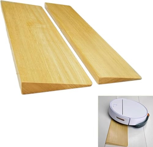 Dörrtröskel ramp av trä, dörrtröskelramper, bärbar, lätt och enkel att transportera ramp, dörrtröskel, för trottoar, användbar som rullstolsramp, tröskelramp, 80 x 13 x 2,5 cm
