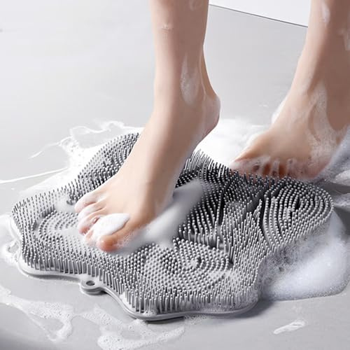 Easkite Shower Foot Scrubber with Strong Suction Cups