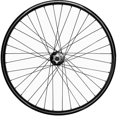Roue Arrière 26 VTT Freins à Disque Aluminium Moyeu
