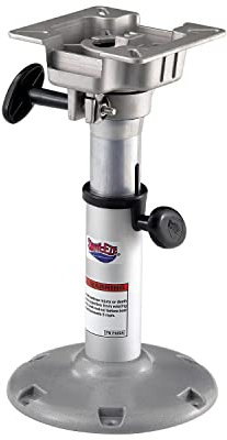 attwood 2385400 Swivl-Eze Höhenverstellbarer Bootssitzsockel, 35,6 cm bis 50,8 cm