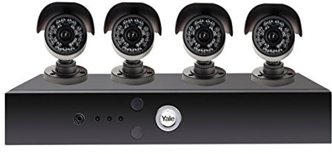 Yale Smart HD720 CCTV System - 4 Camera/8 Channel