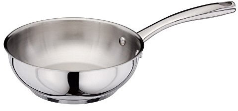 Stellar Speciality 18/10 Stainless Steel Chef Pan 20cm, Induction Ready, Oven Safe, Dishwasher Safe