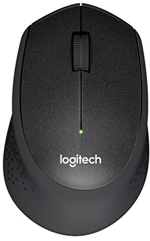Logitech M330 Silent Plus kabellose Maus, Schwarz