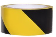 Swanson AMT18Y 2-Inch by 54-Feet Stripe Adhesive Safety Floor Tape, Yellow/Black
