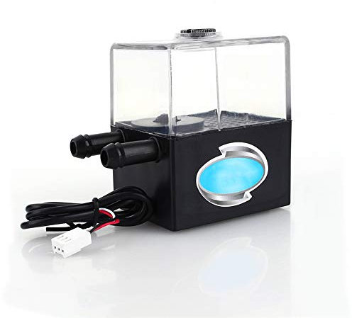 yosoo Collare di sicurezza sc-300t 12 V DC silenzioso raffreddamento ad acqua pompa max 300 l/h per sistema di raffreddamento CPU