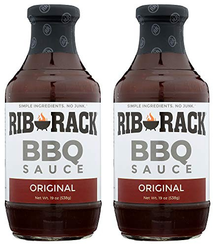Rib Rack BBQ Sauce, Original - 2 Count (Packaging May Vary)