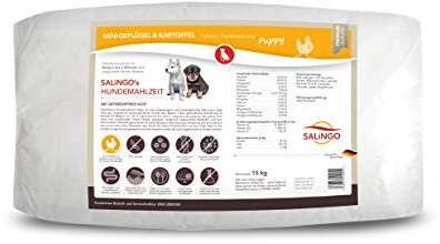 SALiNGO Hundefutter Puppyfutter Mini Geflügel mit Kartoffel (15 kg)