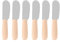 DOITOOL Couteau a Beurre, 6PCS Couteaux à Beurre Butter En Acier Inoxydable écran De re Avec Poignée Pour Sandwichs à Au Fromage Au re