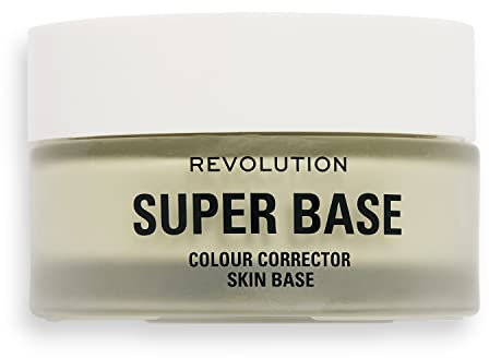 Revolution Beauty, Superbase Colour Correcting Green Primer, Even Out Skin Tone, Multi-Use Makeup Bas