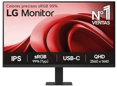 LG 27U631A-B 27“ QHD IPS-Monitor mit USB-C
