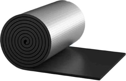 Estera insonorizante de Aluminio autoadhesiva, Resistente al Calor y al Ruido, Ideal para Paredes, techos y Pisos (10,76 pies Cuadrados, 30 mm)