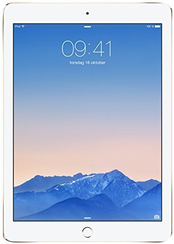 2014 Apple iPad Air 2 (9.7-inch, Wi-Fi + Cellular, 128GB) – Gold (Renewed)