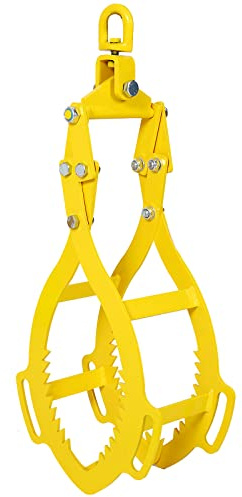 4 Claw Logging Tongs – 32 Heavy-Duty Log Grabber for Skidding, Pulling, and Lifting Timber – Rust-Resistant with Secure Grip – Compatible with Trucks, Tractors, ATVs