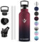 Vikaster Borracce sportive - Borraccia 500ml, Borraccia acciaio inox, Borracce Senza Perdite, Borraccia con Cannuccia, Borraccia Termiche Sportiva, Adulto, Scuola, Outdoor