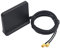 Uxsjakjsd Signal Boost 5G 4G LTE 3G GSM Mimo Aerial High Gain 12Dbi 600-6000Mhz External Omni WiFi Antenna(Black with Ts9 Adapter)